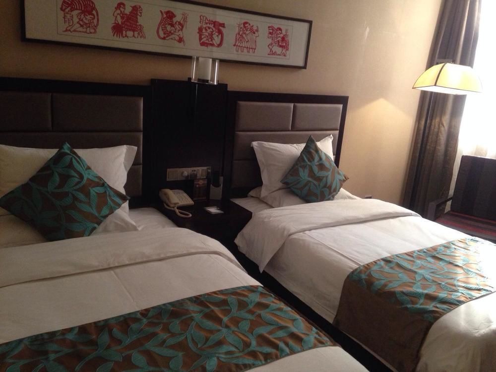 Shanxi Quanjin Business Hotel Taiyuan  Exteriör bild